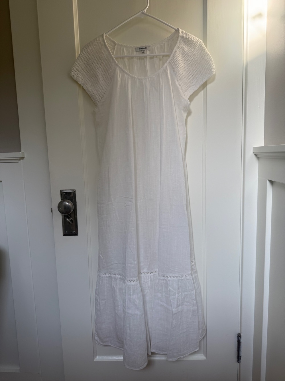 Madewell Crochet Beach cover up Medium